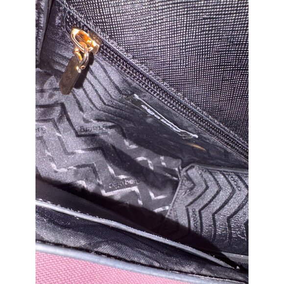 olga berg Sasha Top Handle Bag in Black New Womens Handbag Purse - Picture 8 of 11